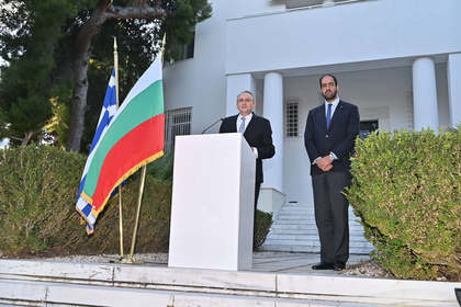 Прием в Посолството на България в Атина по случай 24 май и Деня на храбростта и Българската армия 